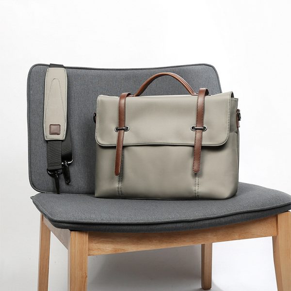 Men's Portable Casual Canvas Shoulder Bag - Image 2
