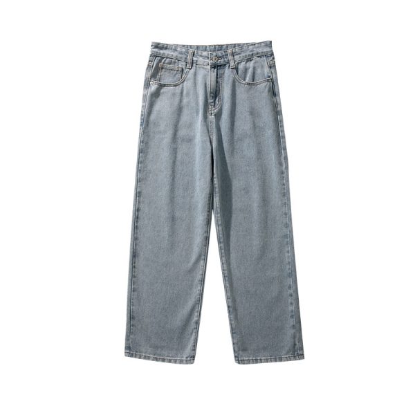 Trendy Couple Straight Loose Pants Trendy - Image 7