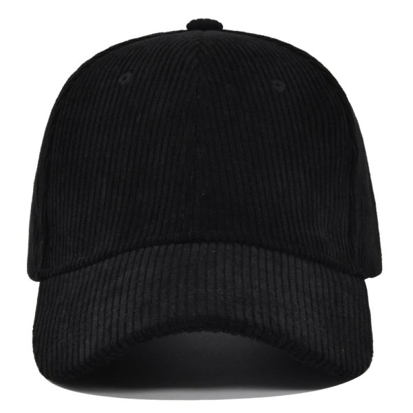 Fashion Corduroy All-matching Peaked Cap Men - Image 2