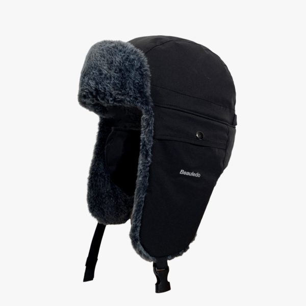 Women's Korean-style Retro Ushanka Fleece-lined Thickened Outdoor Riding - Image 4