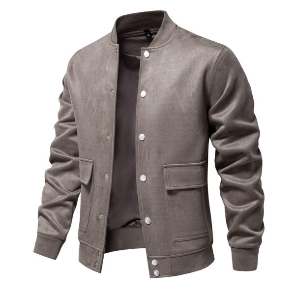 Casual Baseball Uniform Men's Jacket - Image 4