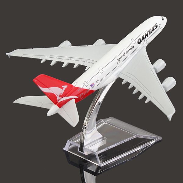 Civil Aviation Aircraft Model Alloy International Airbus Model Simulation Office Aircraft Model Decoration - Image 4