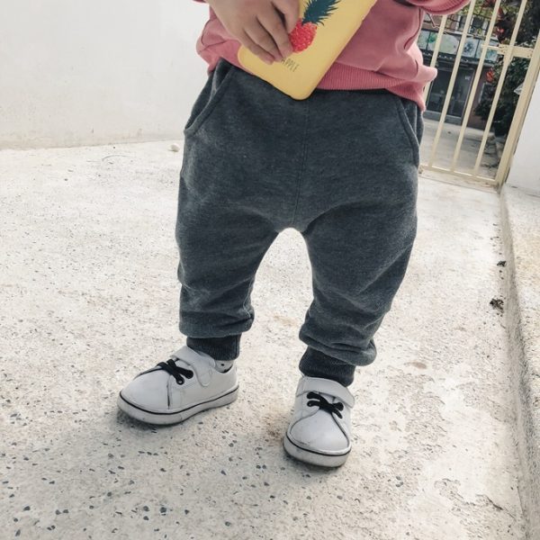 boys casual pants autumn loaded Korean children's casual sweatpants baby cartoon loose trousers - Image 4