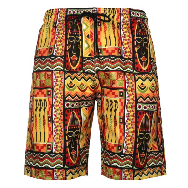 Men's Beach Pants Casual Shorts Octopus Amazon Plus Size Sweatpants - Image 5