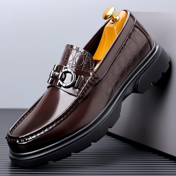 Men's Low-top Platform Retro Casual Shoes - Image 2