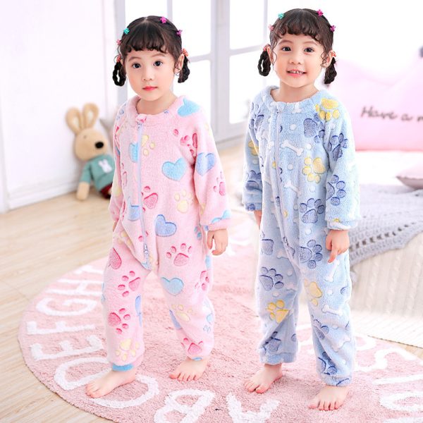 Autumn and winter infant pajamas - Image 2