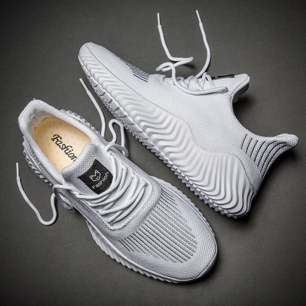 Breathable And Versatile Casual Sports Mesh Men's Shoes - Image 5