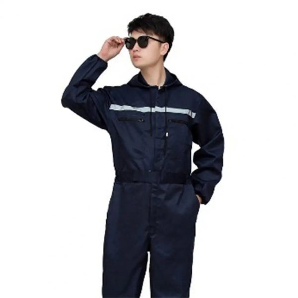 Men's One-piece Hooded Work Suit - Image 3