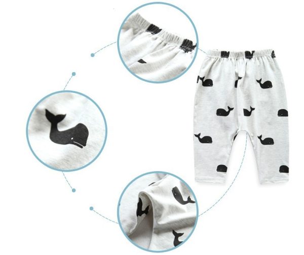 Whale Print Joggers - Image 2