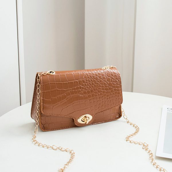 Women's Casual Fashion Stone Pattern Shoulder Bag - Image 8
