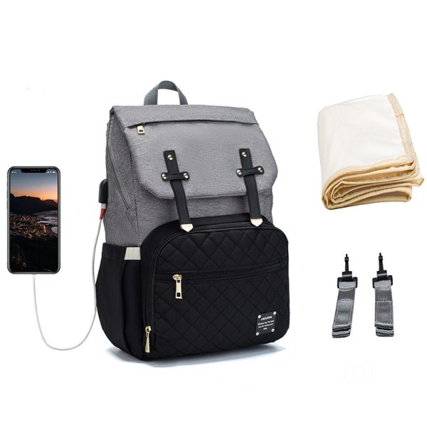 LEQUEEN Multifunctional Large Capacity Mummy Bag - Image 8