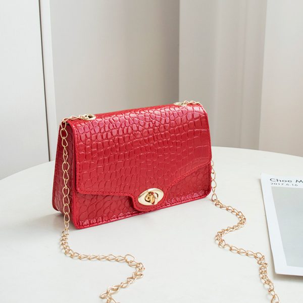 Women's Casual Fashion Stone Pattern Shoulder Bag - Image 5