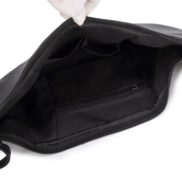 Large New Men's Soft Leather Crossbody Casual Travel Bag - Image 3