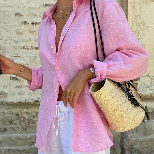 Women's Street Cardigan Long-sleeved Shirt - Image 3