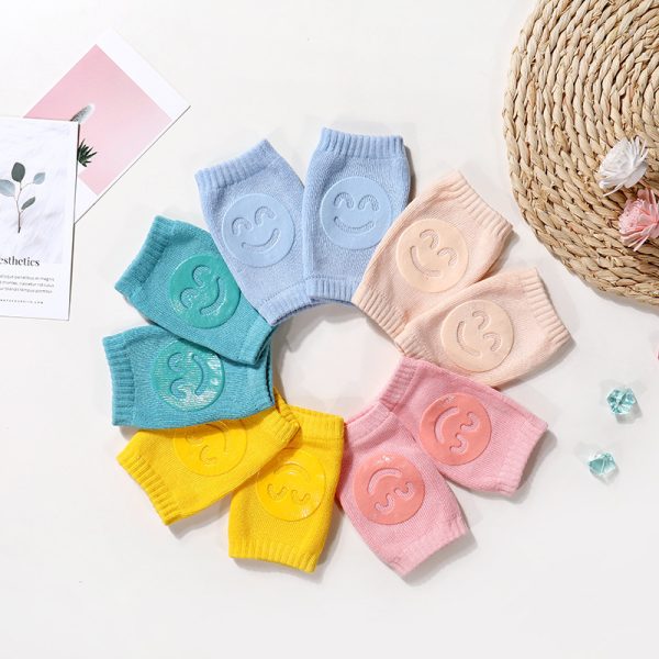Summer Terry Baby Socks Knee Pads - Image 3
