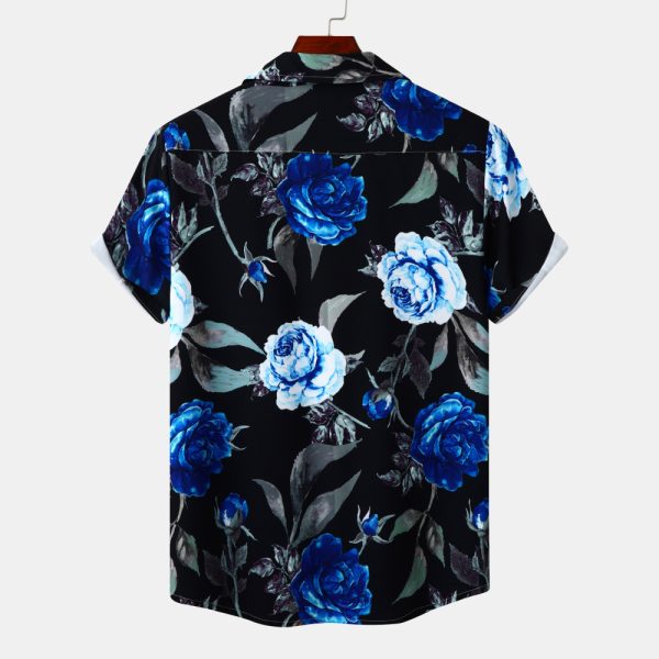 Youth Vacation Casual Beach Style Short Sleeve Men - Image 10