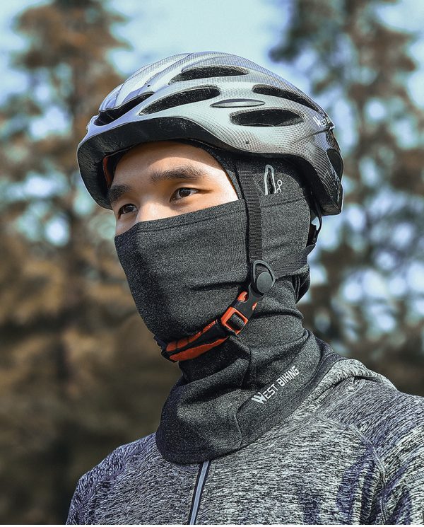 Thermal Headgear Fleece Cycling Mask With Eyehole - Image 10