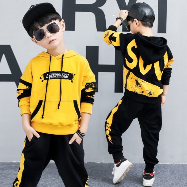 Boy's hooded sports suit - Image 3