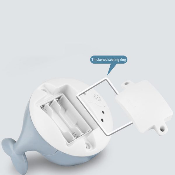 New Baby Bathroom Bath Electric Induction Whale Spray Small Toy - Image 4