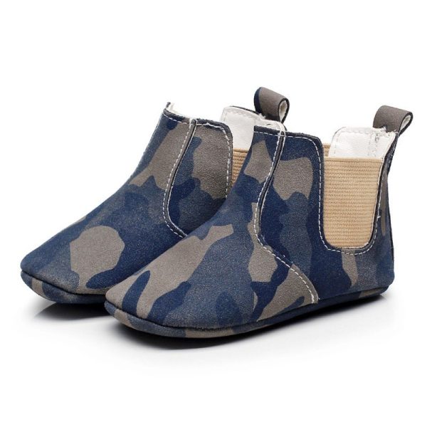 Baby Shoes Baby Xie Shoes Toddler Shoes Elastic PU Soft Shoes Children's Shoes - Image 7