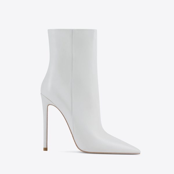 European And American Pointed-toe Stiletto Ankle Boots - Image 6