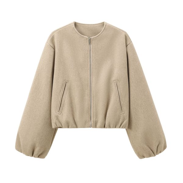 European And American Fashion Soft Bomber Jacket Coat - Image 9
