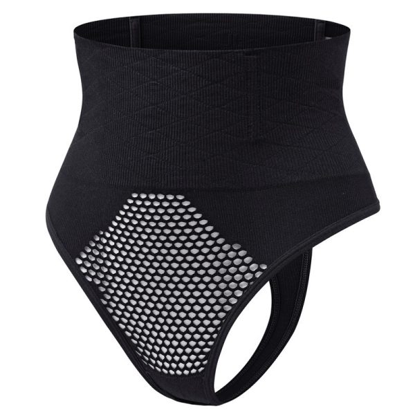 Body Shaping Hollow High Waist Belly Contracting T-back - Image 6