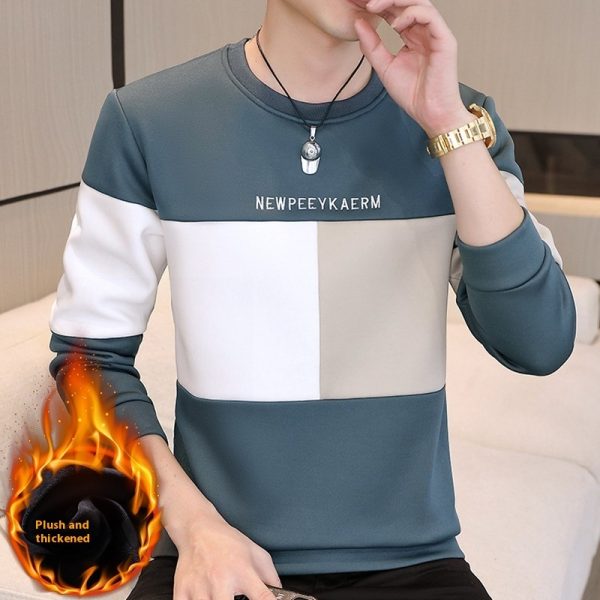 Men's Clothing Fleece-lined Thick Warm Clothes Winter - Image 4