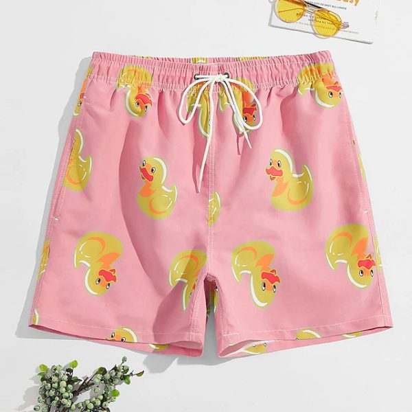 European And American 3D Digital Printing Men's Casual Shorts - Image 3