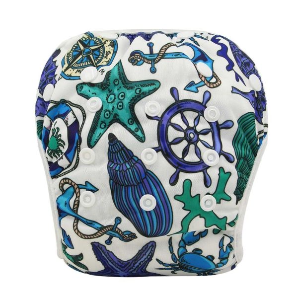 Baby Unisex Waterproof Adjustable Swim Diaper - Image 2
