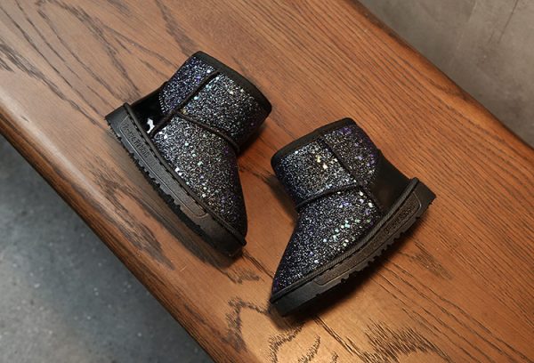 Children's snow boots in sequins - Image 4