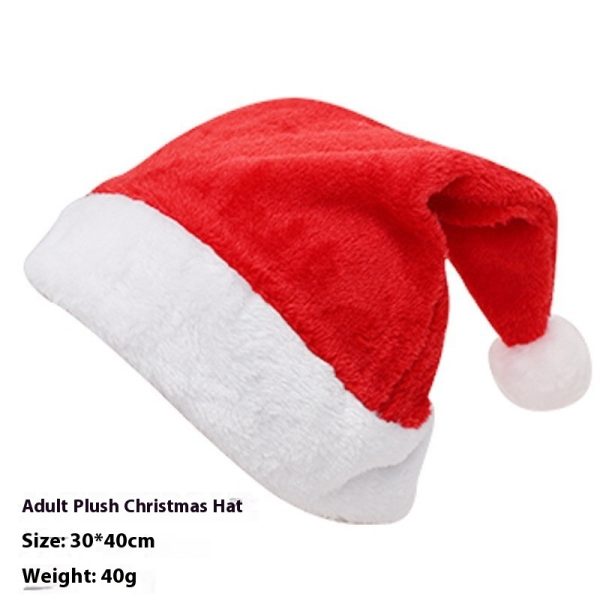 Christmas Decoration Supplies Dress Up Plush Bonnet - Image 5