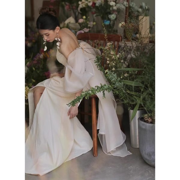 Outdoor Travel Shooting Light Yarn Dress Skirt - Image 3