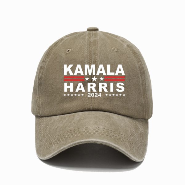 Washed Cotton Printed Hat For Men - Image 4