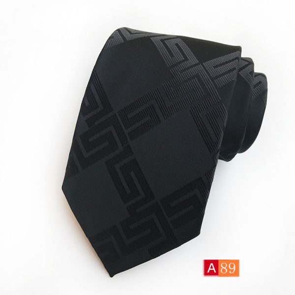 Men's Casual Formal Wear Polyester Jacquard Tie - Image 9