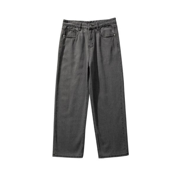 Trendy Couple Straight Loose Pants Trendy - Image 5