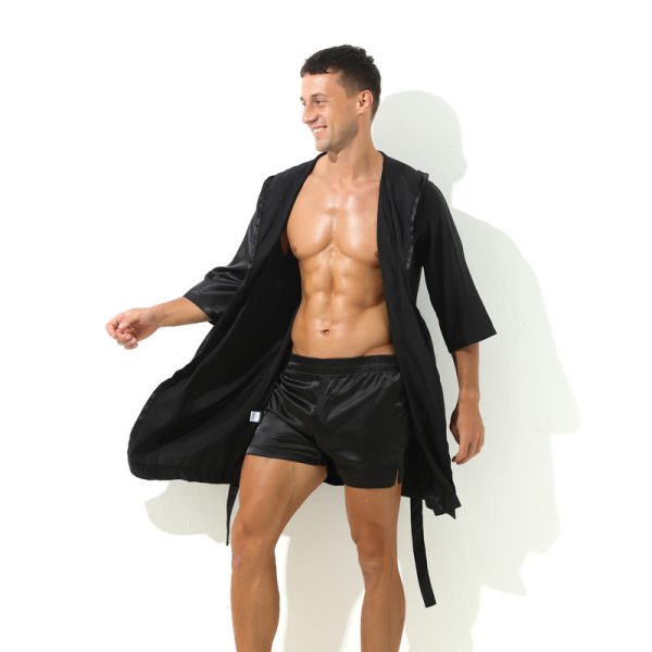 Thin Loose Short Sleeve Pajamas - Image 8