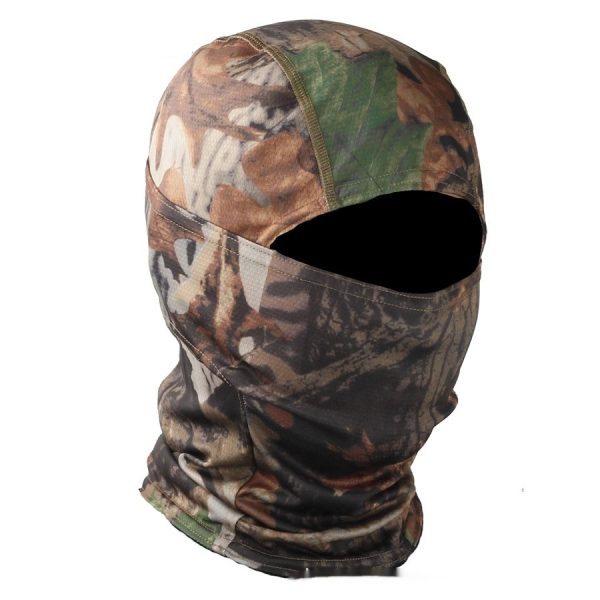 Men's Creative Bionic Camouflage Riding Sand-proof Headgear - Image 3