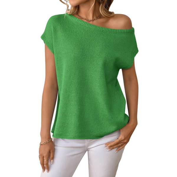 Knitted Y2g Summer Knitwear Sweater Pullover Top - Image 5