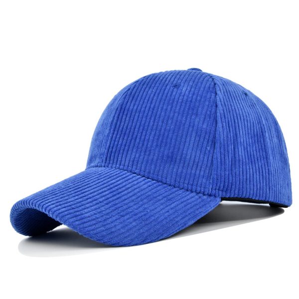 Fashion Corduroy All-matching Peaked Cap Men - Image 8