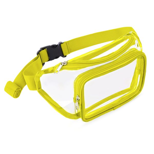 PVC Waist Bag Outdoor Sports Transparent Belt Bag - Image 7