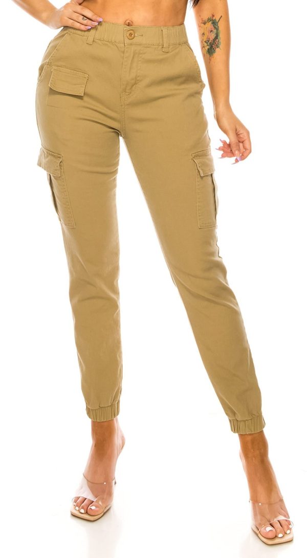 Women's Overalls Multi-pocket Design Elastic - Image 7