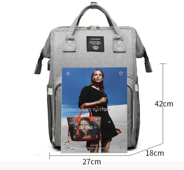 LEQUEEN Multifunctional Large Capacity Mummy Bag - Image 4
