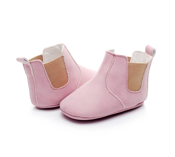 Baby Shoes Baby Xie Shoes Toddler Shoes Elastic PU Soft Shoes Children's Shoes - Image 4