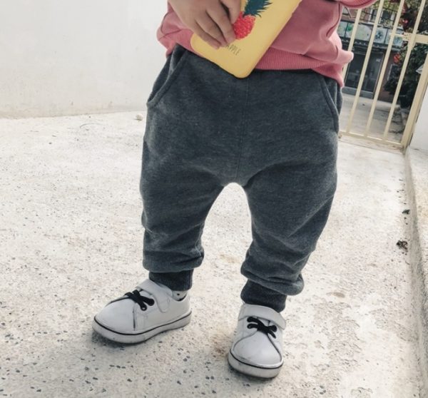 boys casual pants autumn loaded Korean children's casual sweatpants baby cartoon loose trousers - Image 8