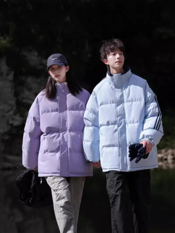 Down Cotton-padded Coat Winter Warm Thickened Puffer Jacket - Image 3