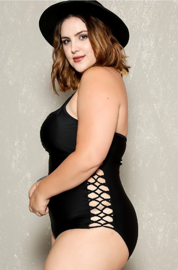 Plus size one-piece swimsuit - Image 2