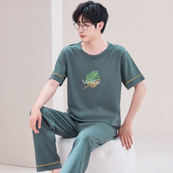 Pajamas Men's Short-sleeved Trousers Summer - Image 8