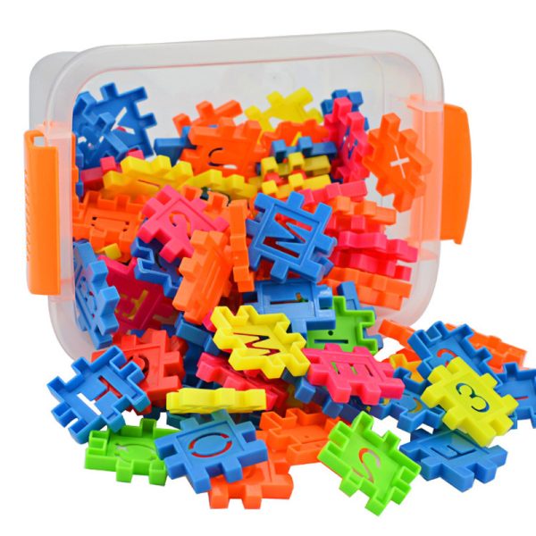110pcs Set DIY Lepin Building Blocks Baby Boys And Girls 3D Blocks Funny Educational Mosaic Toys For Children Kids Block Toys - Image 2