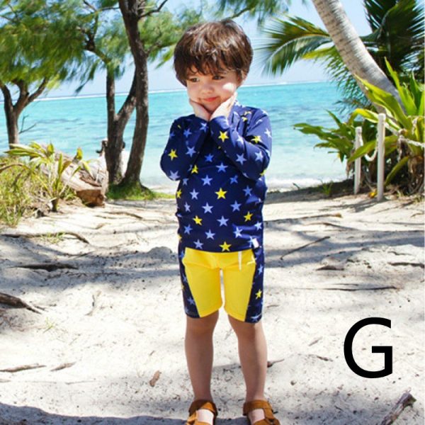 Children's Swimsuit Boys Split Boy Quick-Drying Swimsuit - Image 7